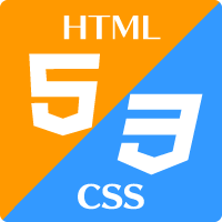HTML5/CSS3スキルアイコン