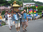 天王祭　練歩き写真