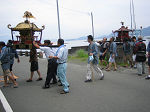天王祭　練歩き写真