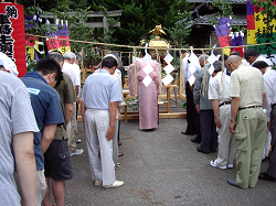 天王祭　神事写真