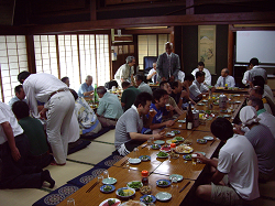 天王祭　直会写真
