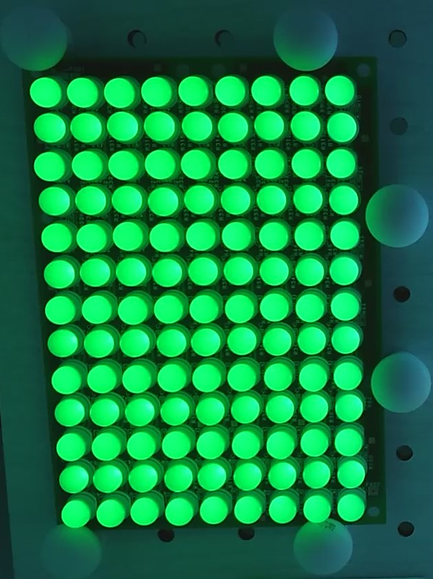 LEDの緑点灯