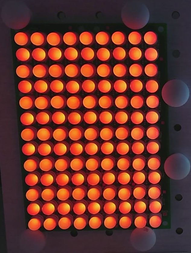 LEDの橙点灯