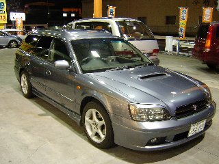 2006年末 買取店にて売却後のレガシィ