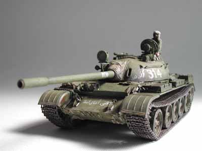T55 in Afghanistan, naked picture, TAMIYA 1-35 scale model