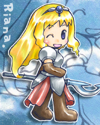 蒼華の騎士・リアナ