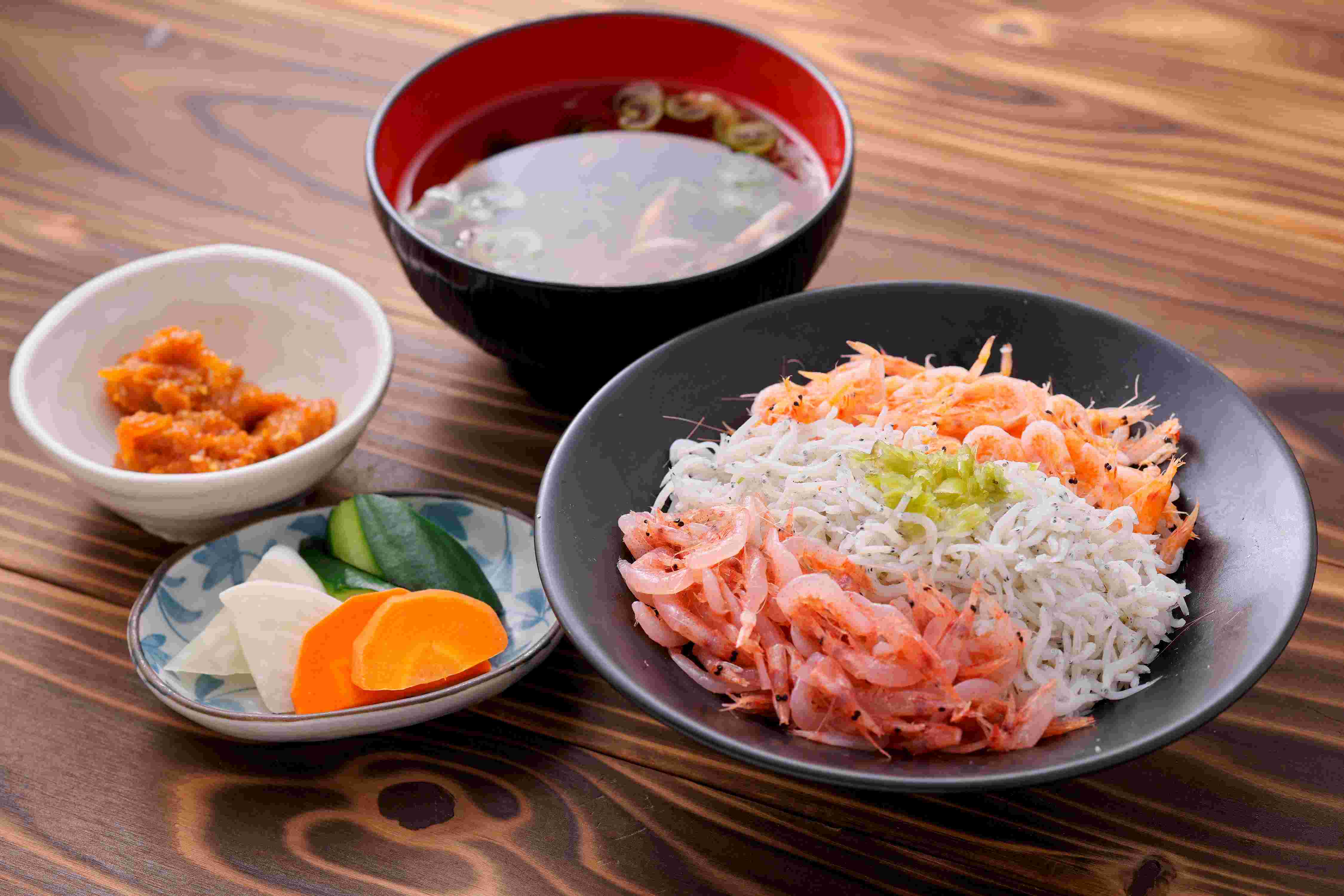 ミニ三色丼