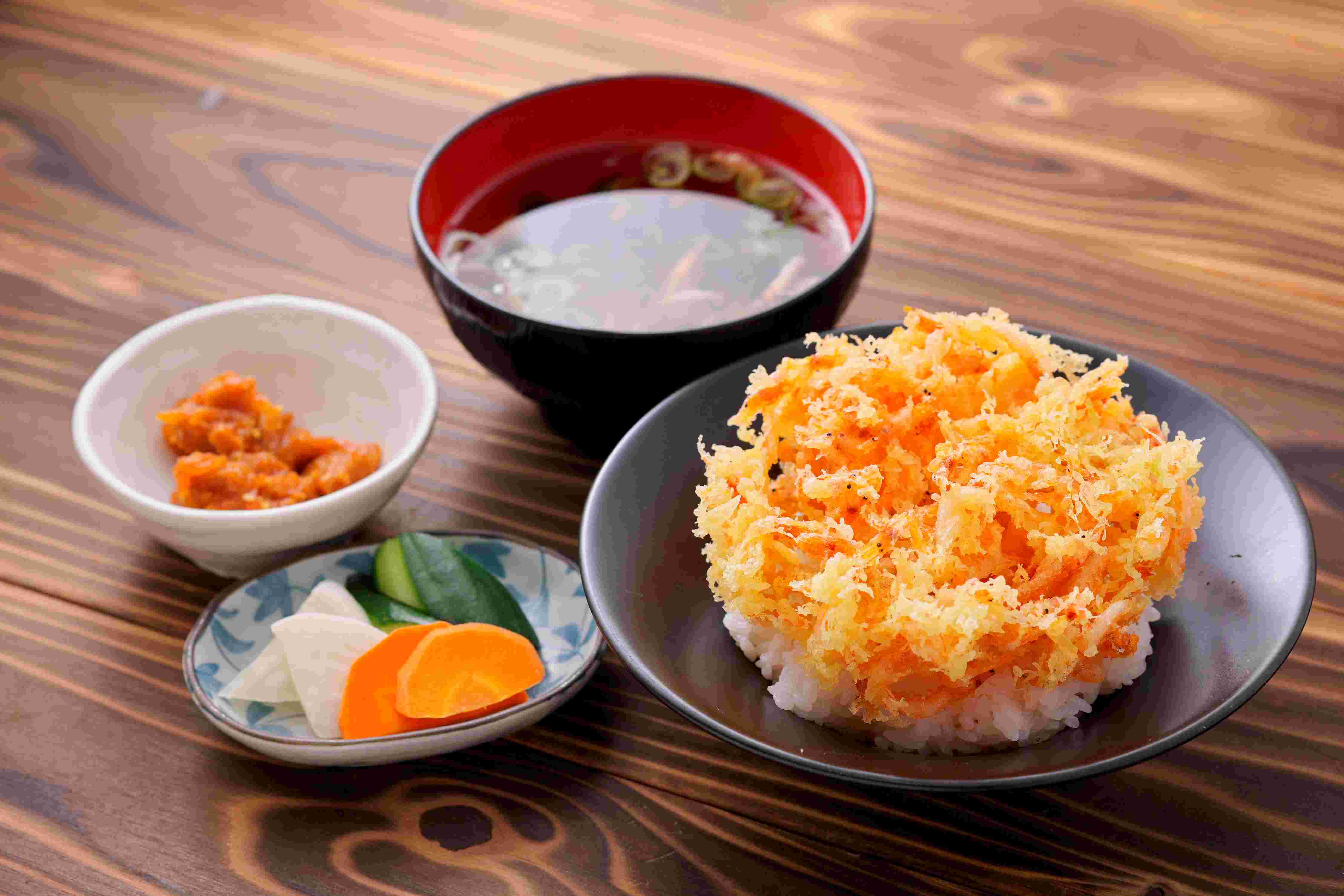 ミニ桜えびかき揚げ丼